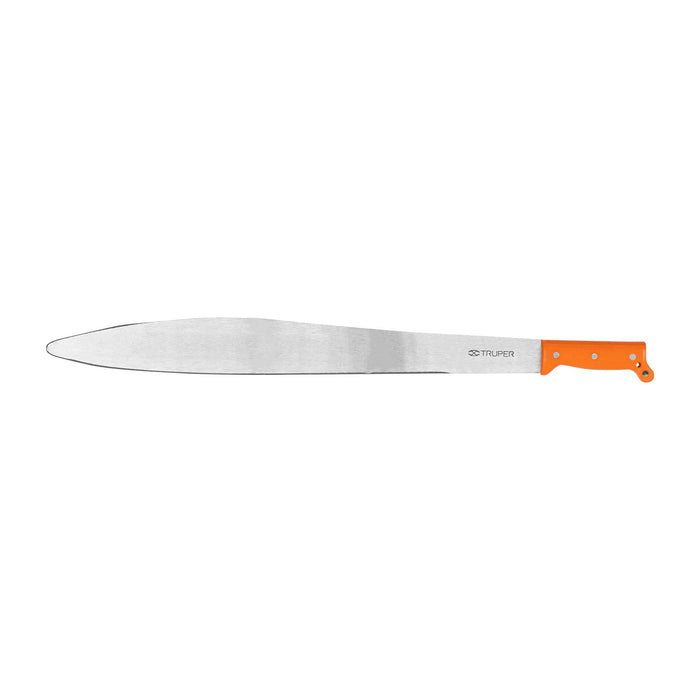 Machete acapulqueño de 24' cacha naranja, Truper 15881 T-905-24P
