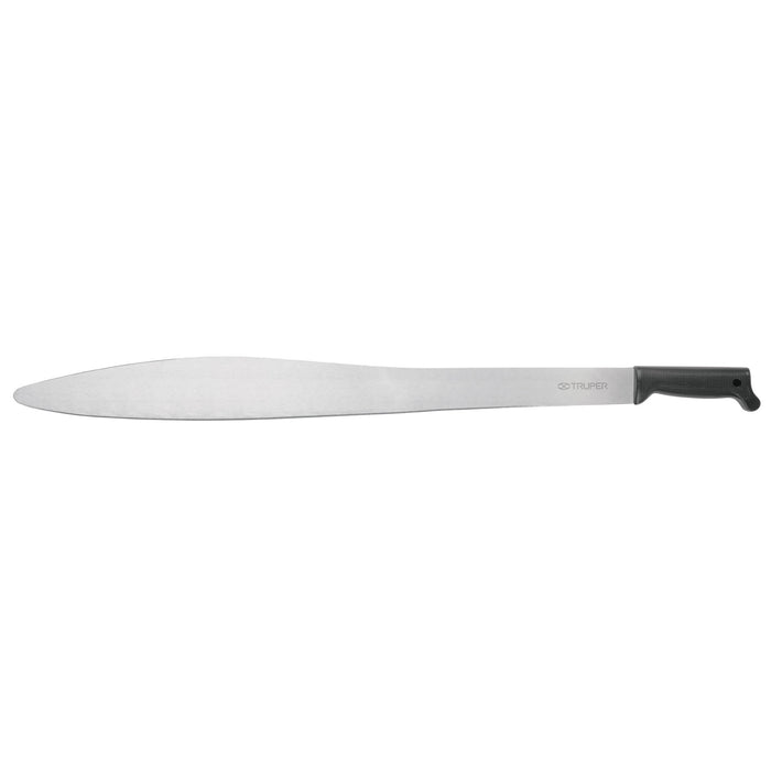 Machete acapulqueño de 27' cacha negra inyectada, Truper 15862 T-905-27B