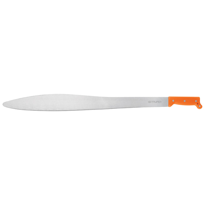 Machete acapulqueño de 27' cacha naranja, Truper 15882 T-905-27P