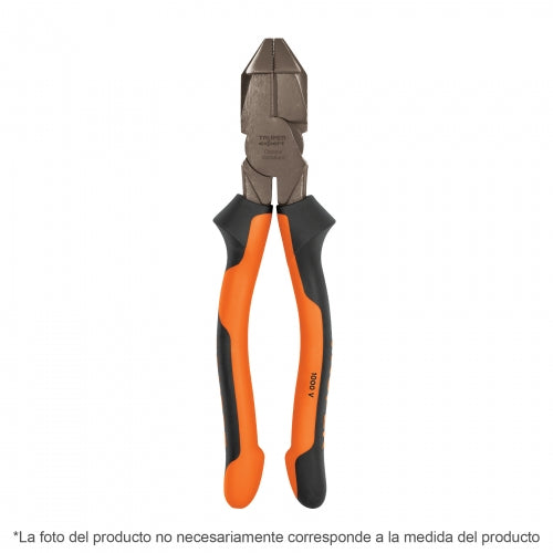 Pinza electricista 7' uso rudo, alta palanca, Comfort Grip 17338 T200-7X