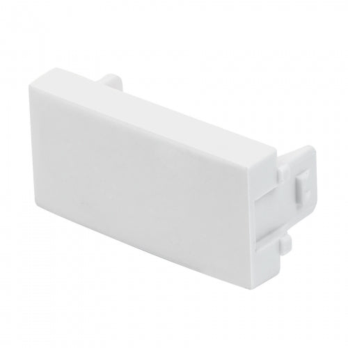 Tapón ciego, línea Oslo, color blanco, Volteck 48314 TA-OB