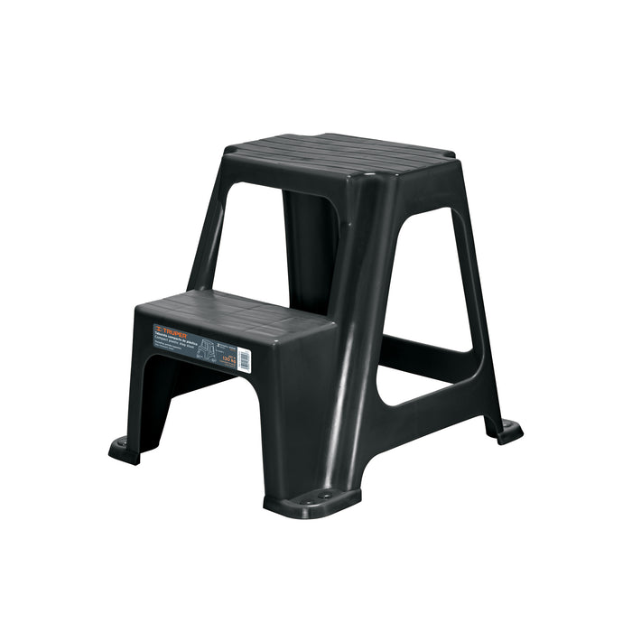 Taburete ligero de plástico, 2 peldaños 103020 TABU-2L