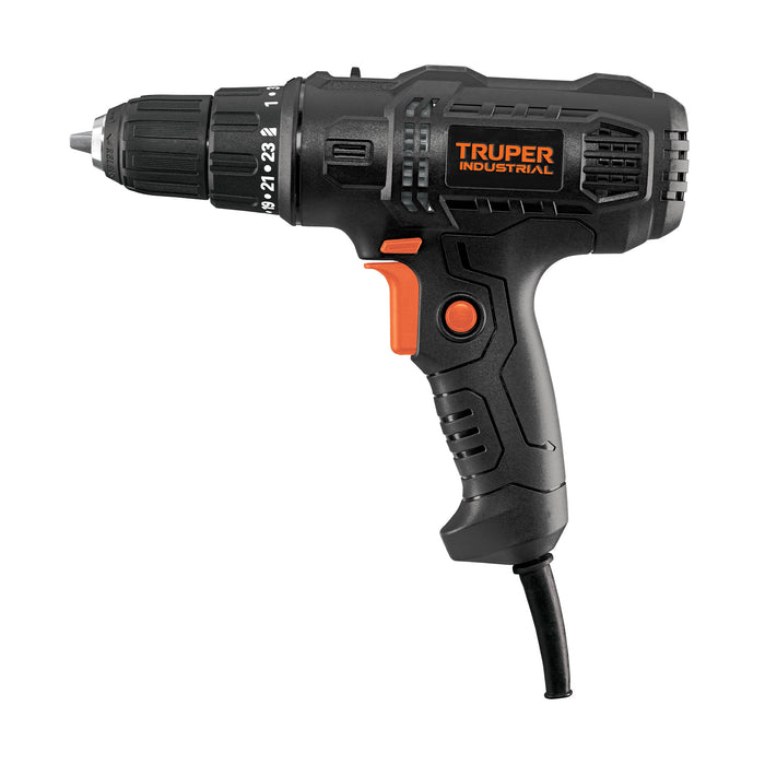 Taladro atornillador 3/8' 400 W, Industrial, Truper Código: 103170
