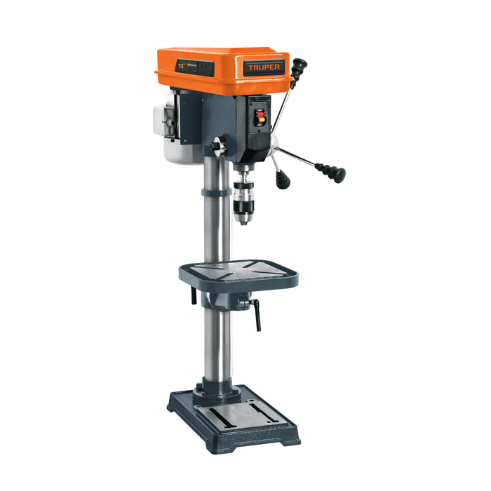 Taladro de piso 13', 3/4 HP (560 W), broquero 5/8', Truper 16178 TAPI-13