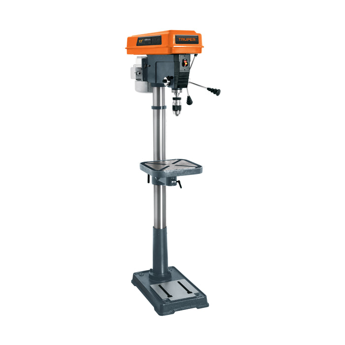 Taladro de piso 17', 1-1/2 HP (1200 W), broquero 5/8',Truper 16182 TAPI-17