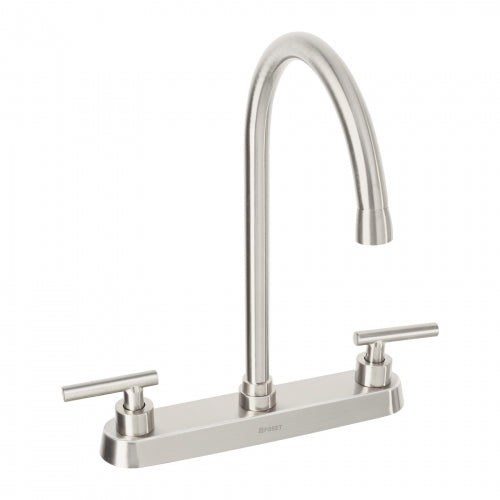 Mezcladora para fregadero, manerales palanca, satín, Tubig 46772 TBF-82N