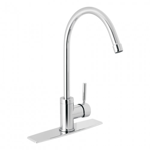 Monomando para fregadero, cuello alto, cromo, Foset Tubig 46765 TBF-83