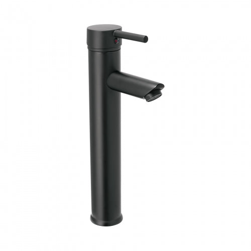 Monomando alto negro para lavabo, Foset Tubig 47795 TBM-47M