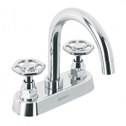 Mezcladora p/lavabo, bar, manerales redondos, cromo, Tubig 46753 TBM-61