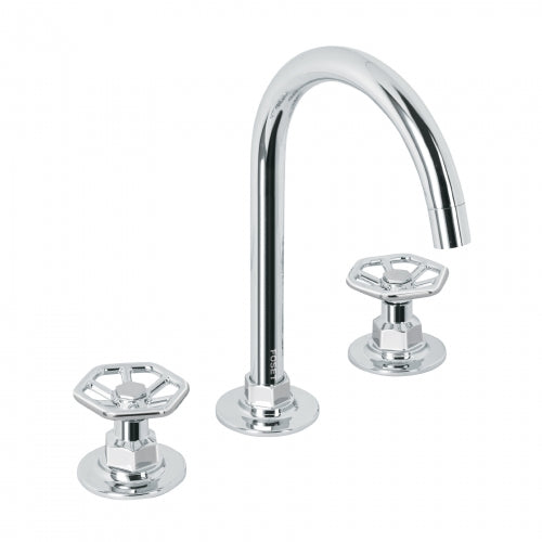 Mezcladora p/lavabo,taladros separados,redondos,cromo,Tubig 46759 TBM-91