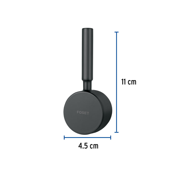 Maneral repuesto para monomando, negro, Foset 46874