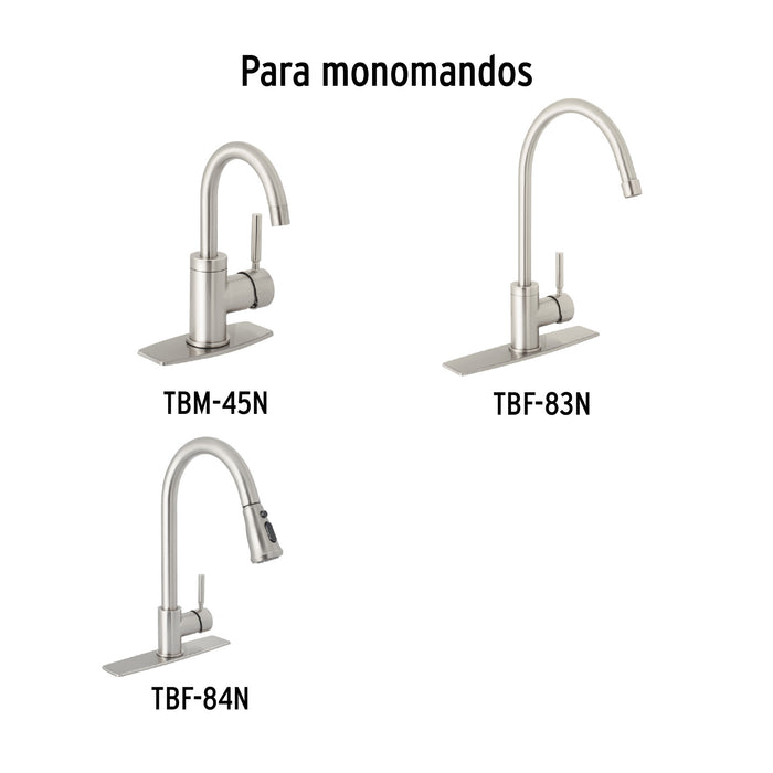 Maneral repuesto para monomando, satín, Foset 46873