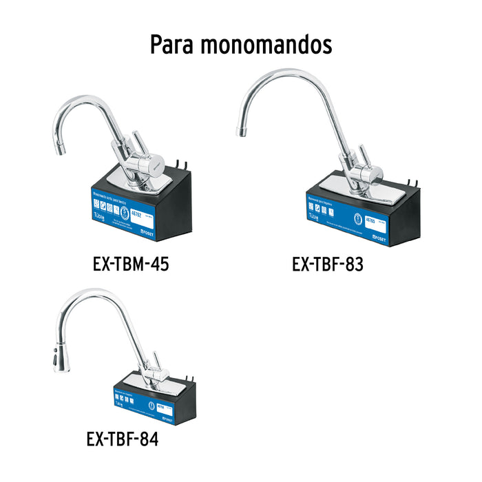 Maneral repuesto para monomando, cromo, Foset 46872