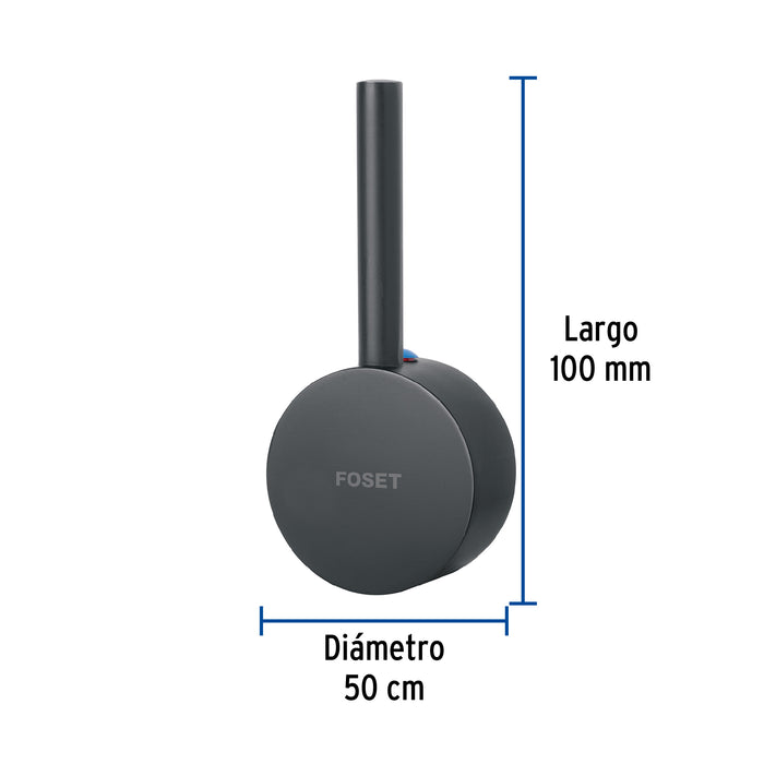 Maneral repuesto para TBM-46/47 y TBF-87, negro, Foset Túbig 48529