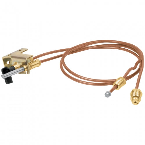 Termopar con piloto, tubo de cobre, 60 cm, Foset 49212 TEPAR-60