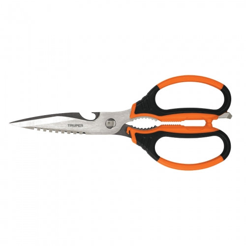 Tijera 8' multiusos de acero inoxidable p/cocina, mango TPR 100449 TIC-8