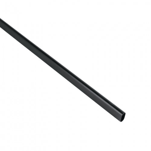 Tubo ovalado de 3.0 m negro para closet, Hermex 46584 TO-530N