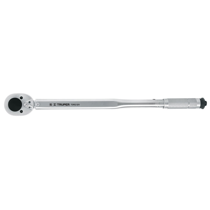 Torquímetro micrométrico, cuadro 3/4', Truper Códgio: 13547