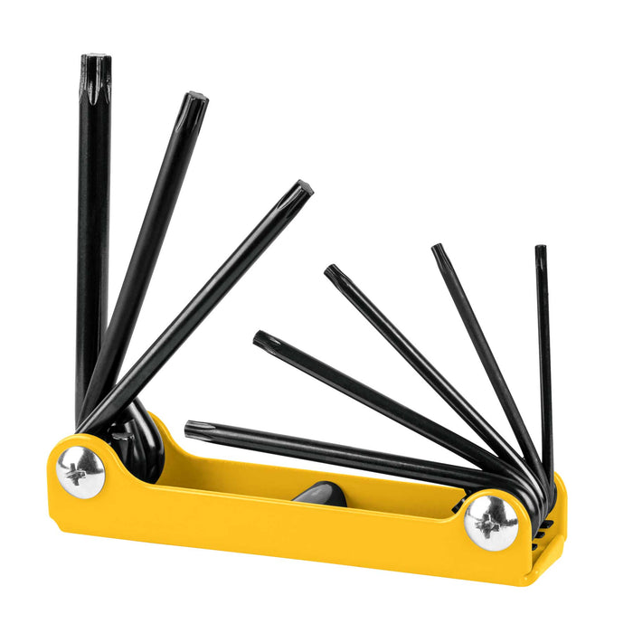 Juego de 8 llaves torx tipo navaja, lámina, a granel, Pretul 22725 TORX-8PG
