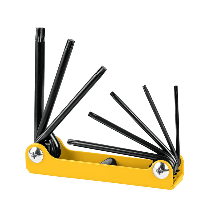 Juego de 8 llaves torx tipo navaja, cuerpo de lámina, Pretul 21395 TORX-8P