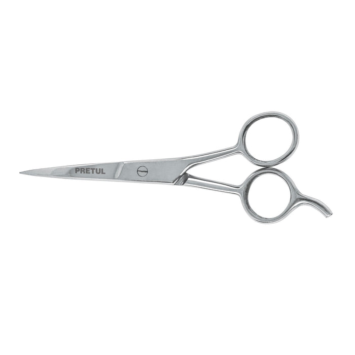 Tijera 5-1/2' acero inox con gancho para estilista, Pretul Código: 23168