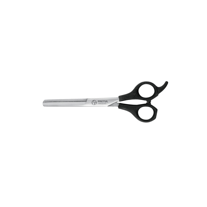 Tijera 6-1/2' acero inox p/estilista p/degrafilado, Pretul Código: 27087