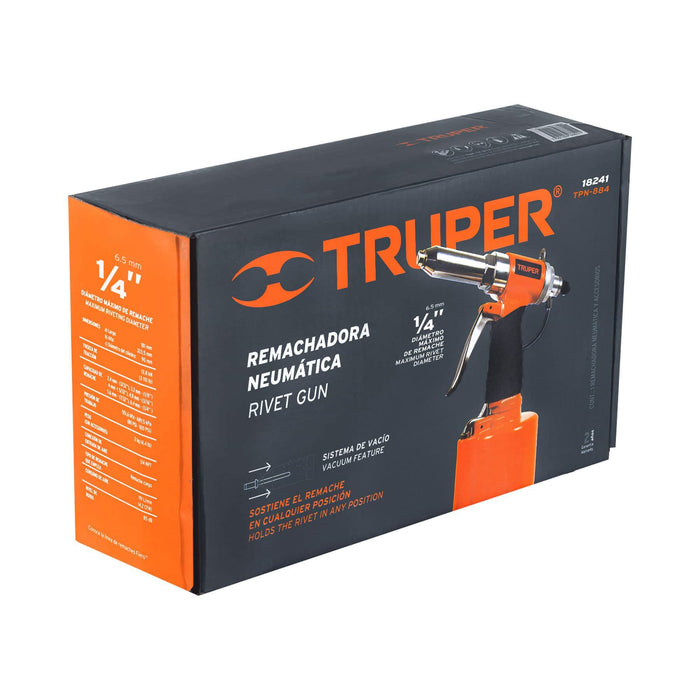 Remachadora neumática 1/4', Truper 18241 TPN-884