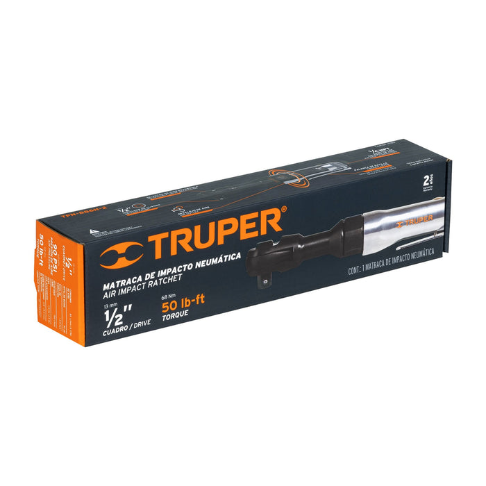Matraca de impacto neumática 1/2', Truper 11189 TPN-886H-2