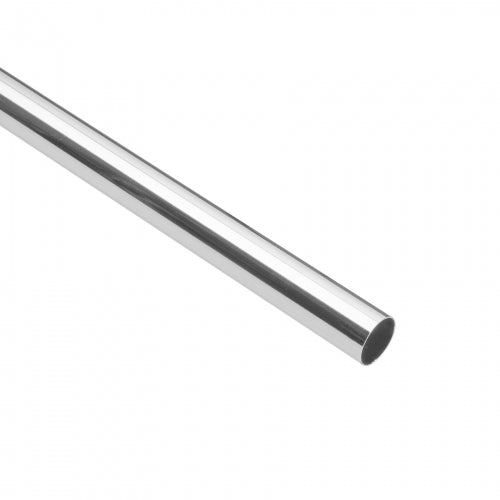 Tubo redondo para clóset,1.5 m, acero cromado, Hermex 45894 TR-515