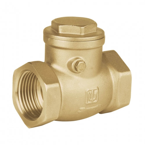 Válvula check horizontal de latón, 1', Foset 48512 VAHO-1