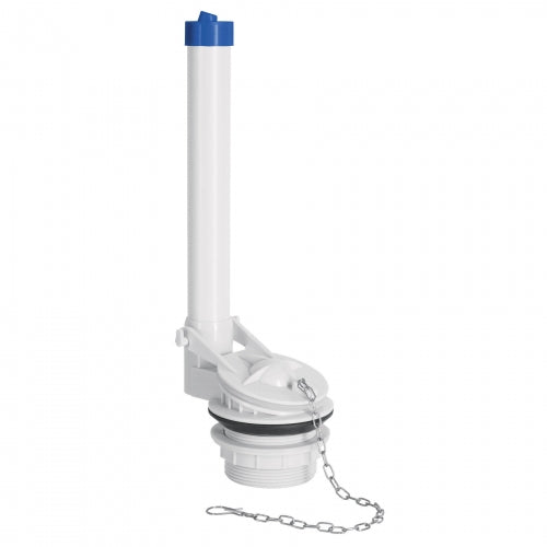 Válvula de descarga 2' para WC de 2 pzas, cadena inox, Foset 45306 VW-008