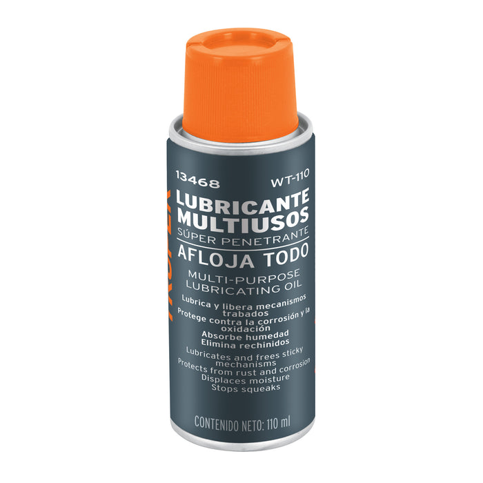Aceite multiusos en aerosol, 110ml (4oz), Truper 13468 WT-110