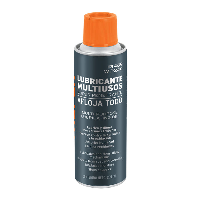 Aceite multiusos en aerosol, 235ml (8oz), Truper 13469 WT-240