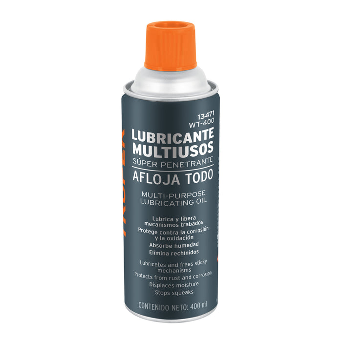 Aceite multiusos en aerosol, 400ml (14oz), Truper 13471 WT-400