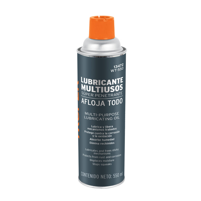 Aceite multiusos en aerosol, 550ml (19oz), Truper 13472 WT-550