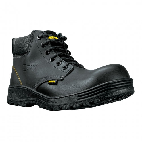 Bota de seguridad negra, #27 con casquillo de acero, Pretul 25992 ZC-027N