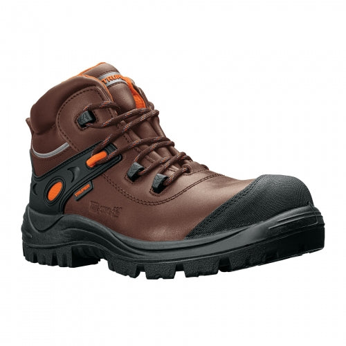 Bota de seguridad café, #26 dieléctrica antifatiga, Truper 15472 ZC-426C
