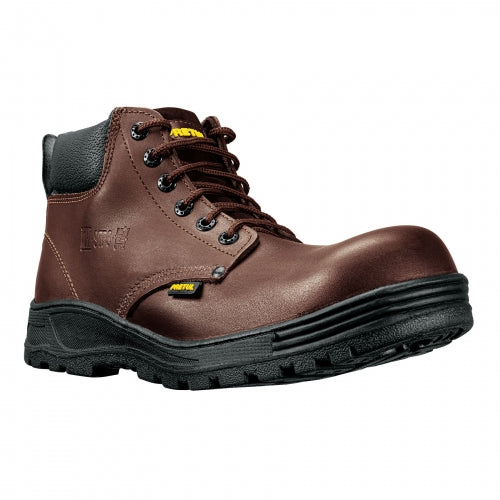 Bota de seguridad café, #27 dieléctrica antifatiga, Truper 15473 ZC-427C