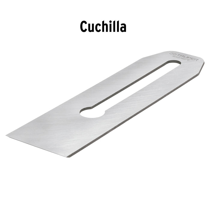Cepillo para carpintero #4 base estriada, Truper 12009 4C