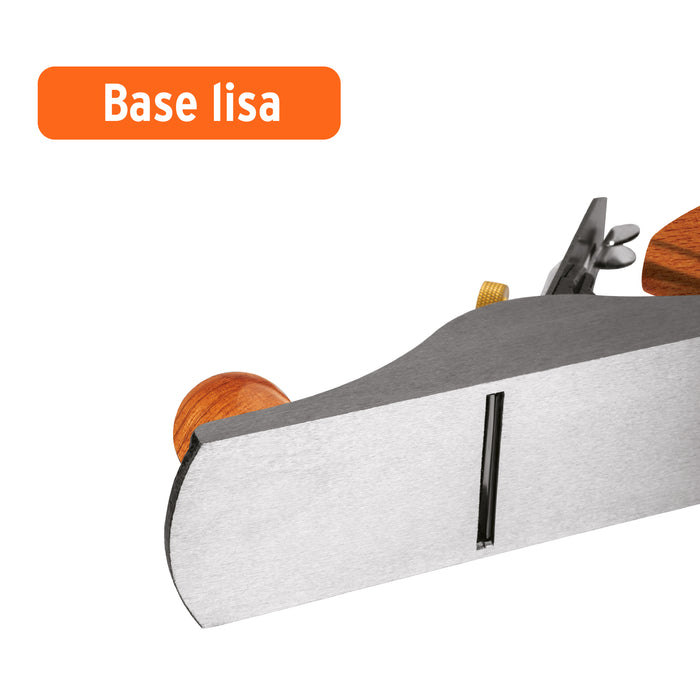 Cepillo para carpintero #6 base lisa, Truper 12018 6L