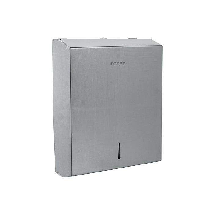 Dispensador de acero inox. para toallas de papel, Foset 47933
