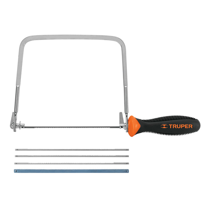 Arco calador con 5 seguetas de 6-1/2', Truper 10221 ACA-6X
