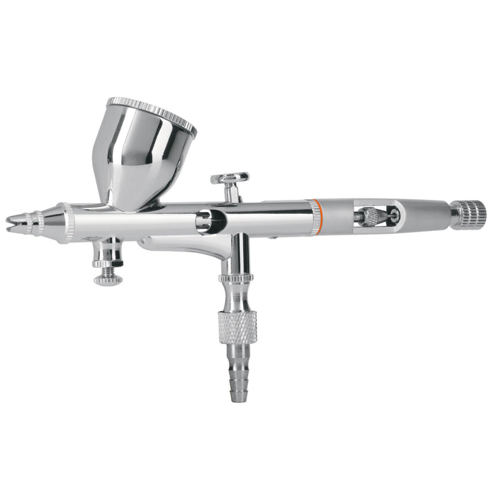 Pistola aerográfica de gravedad con vaso fijo, Truper 16020 AERO-35