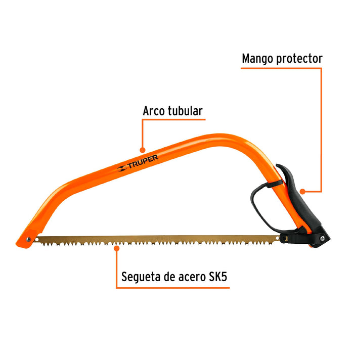 Arco jardinero tubular de 21', Truper 10254 AJT-21