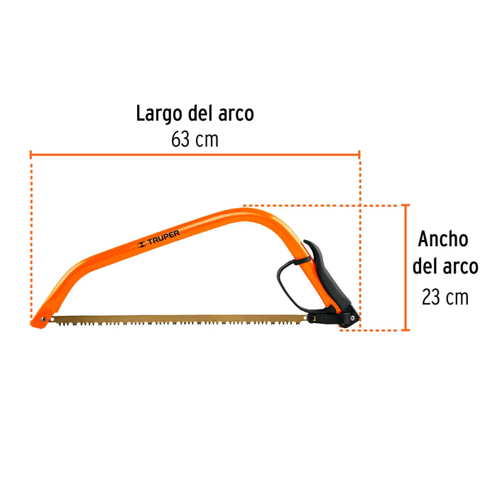 Arco jardinero tubular de 21', Truper 10254 AJT-21