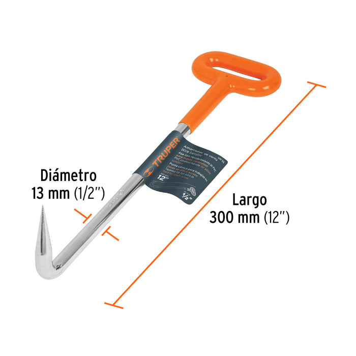 Amarrador de varillas con grip, Truper 12815 AM-VA