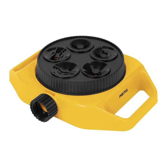 Aspersor base metálica, con 8 funciones, Truper 10328 ASP-8