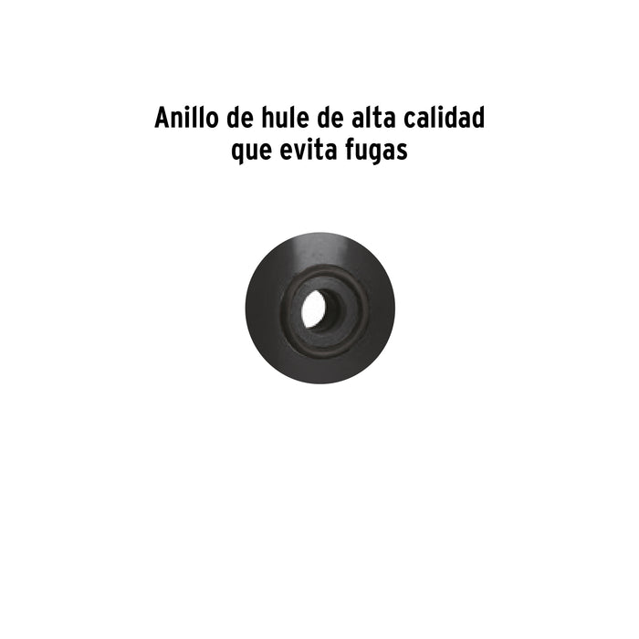 Abrazadera para toma domiciliaria PP 2-1/2' x 1/2', Foset 40713 ATD-2 1/2