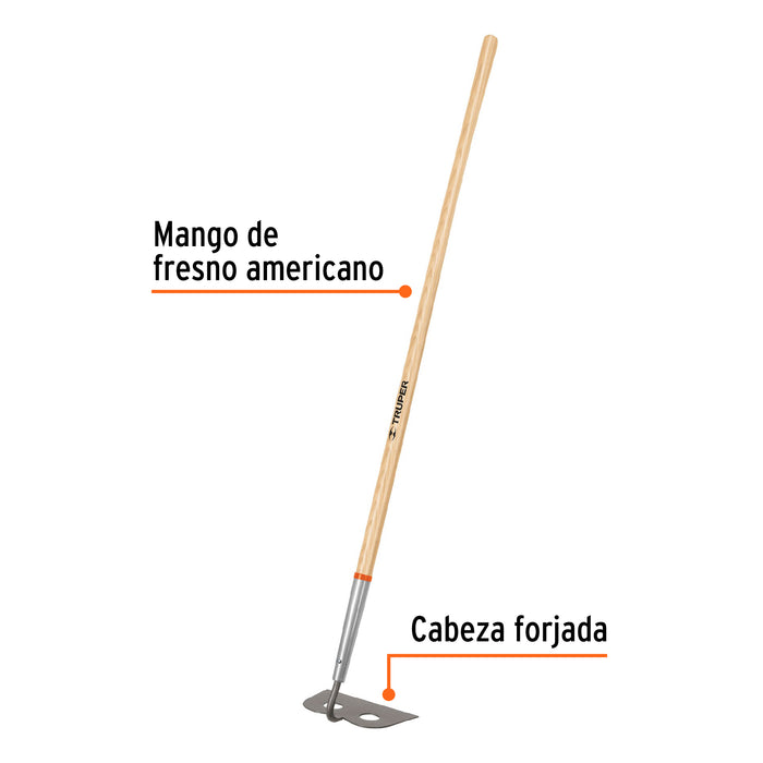 Azadón mezclero cabeza forjada, 10' de ancho, mango 60' 10565 ATM