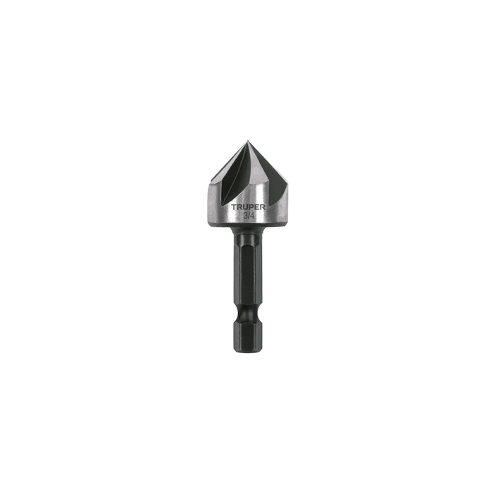 Avellanador HSS cambio rápido 3/4', Truper 102382